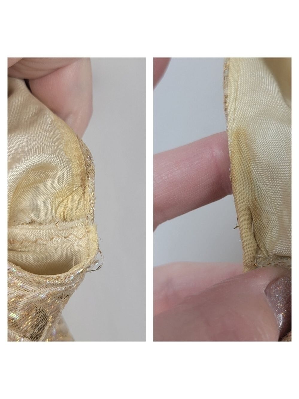 Vintage Gold Dress by Gina Rinaldi #1827 - Picture 13 of 15